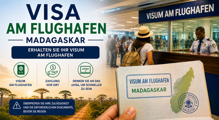 Visum für Madagaskar am Flughafen mit Erhalt am Flughafen mit Tipps zur Wahl des eVisums